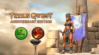 Прохождения Titan Quest Природа  Земля Новые землиWalkthroughs 15Стрим [upl. by Ttemme]