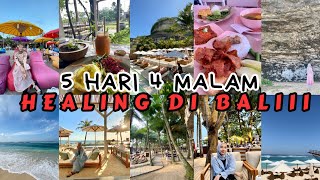 LIBURAN MURAH DAN EXPLORE BALI 5 HARI 4 MALAM  BISA KE BANYAK TEMPAT  BONUS ITINERARY BALI 2023 [upl. by Berman260]