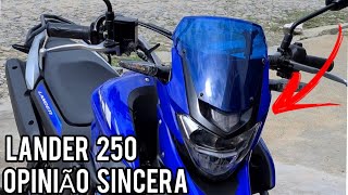 OPINIÃO SINCERA DO DONO YAMAHA LANDER 250 [upl. by Amle476]