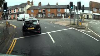 Aylesbury Gyratory from Walton Road [upl. by Aduh]