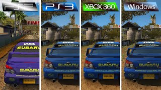 Sega Rally Revo 2007 PSP vs PS3 vs XBOX 360 vs PC Which One is Better [upl. by Etta]