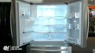 Samsung RF24FSEDBSRAA Counter Depth French Door Refrigerator [upl. by Kanter]