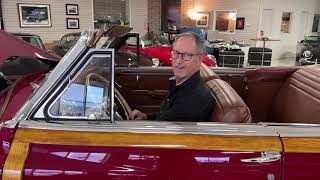 Startup Video  1949 Chrysler Town and Country Convertible [upl. by Rein353]