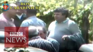 Mafia initiation ritual video released by Italian police [upl. by Llezniuq]