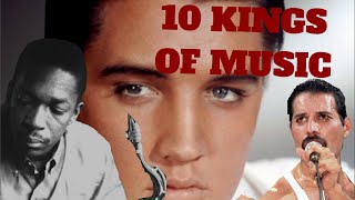 Top 10 Kings of Music [upl. by Avihs7]