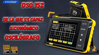 ✅ ¡Ahora el osciloscopio está disponible para todos Osciloscopio portátil FNIRSI dso152 ✅ [upl. by Dagmar291]