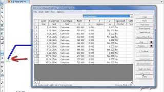 SAP2000  07 Interactive Database Editing Watch amp Learn [upl. by Llertnahs]