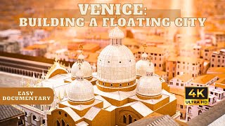 Venice Building a Floating City  4K UHD  Full Easy Documentary [upl. by Reibaj]