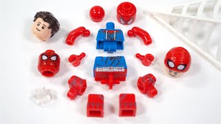 LEGO SpiderMan Across the SpiderVerse  Fully Movable Ball joint Unofficial Lego Minifigure [upl. by Lubbi305]