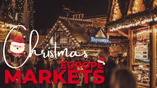 10 Best Christmas Markets In Europe 20222023 [upl. by Vedi]