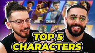 THE TOP 5 CHARACTERS AT THE MOMENT [upl. by Humbert]