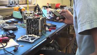 PhoneSat Small Satellites Use Smart Phones For Brains  Video [upl. by Hgielrebmik]