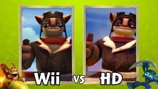 Skylanders Swap Force  Wii vs HD Cutscene Graphics Comparison [upl. by Pressman766]