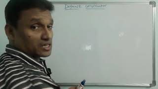 Default Constructor in Java  Constructors in java  Java Programming  in telugu [upl. by Ynaffet]