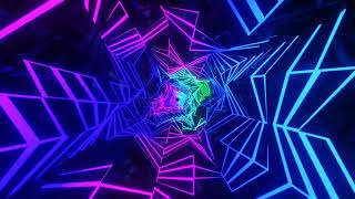 Abstract Background Video 4k Metallic Color Changing Tunnel VJ LOOP NEON Satisfying Calm Wallpaper [upl. by Ellebasi]