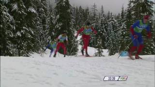 CrossCountry Skiing Team Relay 4x10km Full Event  Vacouver 2010 Olympics [upl. by Lusty]