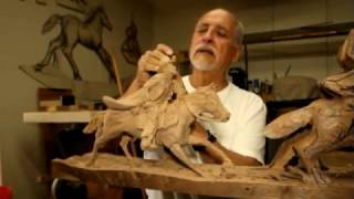 The Wood Magician  Osvaldo Orellana Wood Sculptor [upl. by Nilek]