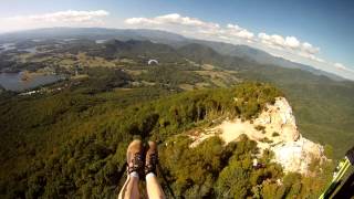 Paragliding Mountain Flight No 7 Bell Mountain [upl. by Molini494]