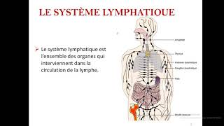 le système lymphatique  cours anatomie num 8 [upl. by Wall]