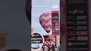 ¡Impresionantes Globo aerostático aterrizó de emergencia en Tecámac [upl. by Consuela]