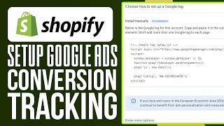 How To Connect Shopify To Google Merchant Center 2024 For Beginners [upl. by Margit]