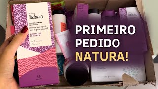 PRIMEIRO PEDIDO NATURA [upl. by Hashum]