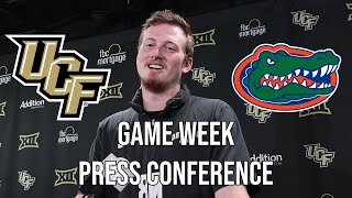 UCF Football WR Trent Whittemore Press Conference  Florida Week ⚔️🐊🏈 [upl. by Simon]