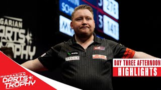 ANOTHER NINEDARTER  Day Three Afternoon Highlights  2024 Hungarian Darts Trophy [upl. by Sterrett]