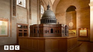 Inside the giant 350yearold model of St Pauls Cathedral  BBC Global [upl. by Dyann]