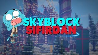 Sıfırdan 10 Goleme Skyblock minecraft sonoyuncu skyblock 5 [upl. by Forelli]