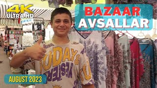 4K 🇹🇷 AlanyaAvsallar Bazaar on Wednesday 09082023 Prices Assortment авсаллар [upl. by Eibba]