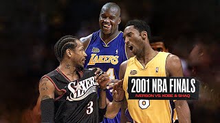 ALLEN IVERSON VS KOBE amp SHAQ 2001 FINALS [upl. by Entwistle]