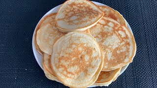 How To Make Pancakes Without Baking Powder  Fluffy Pancakes [upl. by Esmerolda]