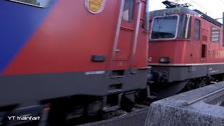 Zug in Pratteln  Transit  Intermodalzüge [upl. by Moonier797]