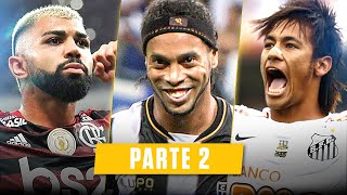 50 GOLS INCRÍVEIS DA HISTÓRIA DO FUTEBOL BRASILEIRO  Parte 1 [upl. by Lief808]