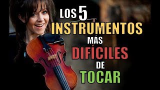 LOS 5 INSTRUMENTOS MAS FÁCILES DE TOCAR [upl. by Fraze277]