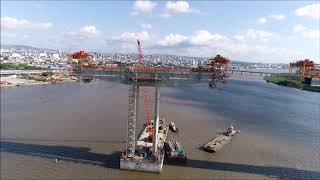 PORTO ALEGRE  Nova Ponte do GuaÃ­ba AÃ©reas Drone Â©DireitosReservados [upl. by Ridgley169]