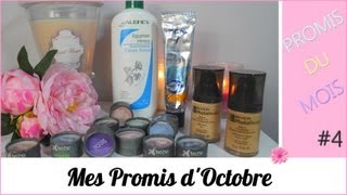 PROMIS DU MOIS 4 Octobre 2013 SHOP MY STASH [upl. by Ymas]