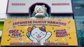 4K60FPS Karaoke Manekineko Bukit Bintang Malaysia [upl. by Lach209]