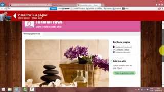 1 Tutorialcomo criar um blog no simplesitecombr [upl. by Hoseia]