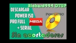 Descarga e Instalar Power Iso Activado de Por Vida por « MEGA » 2018 [upl. by Simpson934]