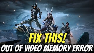 How to Fix “Out of video memory” Error in The First Descendant [upl. by Kashden382]