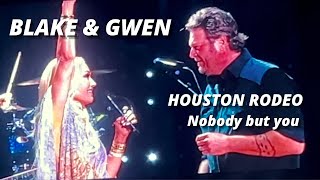 Blake Shelton Gwen Stefani Perform Nobody but you at the Houston Rodeo [upl. by Carpio97]