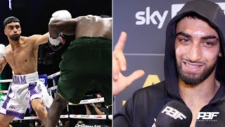 ADAM AZIM REACTS TO OHARA DAVIES KO SENDS MESSAGE TO DALTON SMITH REVEALS EUBANK JR VS BENN SIDE [upl. by Koy]