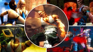 Game Over Mortal Kombat Shaolin Monks  Baraka PS2 [upl. by Lewej972]