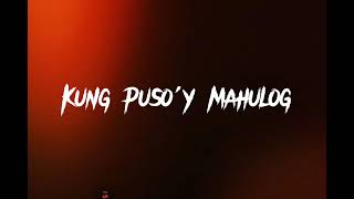 KUNG PUSOY MAHULOG LYRICS Gins amp Melodies [upl. by Pimbley552]