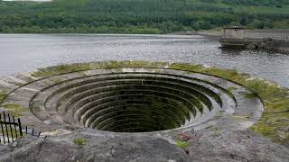 Peak District National Park Yorkshire Bridge Ladybower Dam Derwent Dam Middle Black Clough Wfall [upl. by Haimorej]