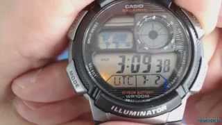 Casio AE1000W1B [upl. by Saudra513]