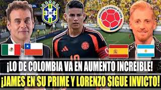 ¡ESTAN IMPARABLES PRENSA INTERNACIONAL HABLA DEL INVICTO Y DEL PARTIDAZO DE COLOMBIA ANTE BRASIL [upl. by Sherr]