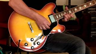 2005 Gibson ES335 Custom Shop quotLarry Carlton Signaturequot Part1 [upl. by Siuqram550]